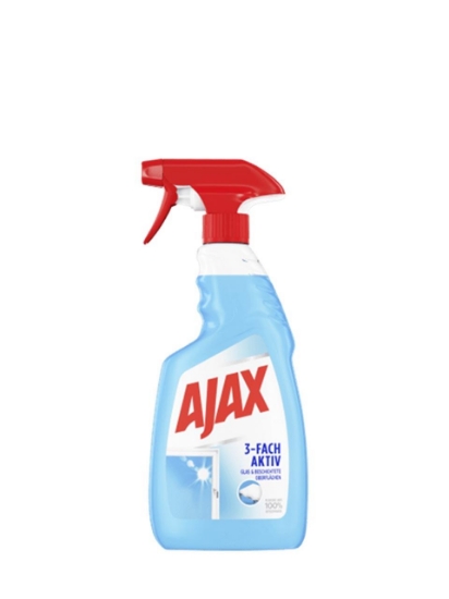 Poza cu Ajax, solutie triplu activa pentru curatarea suprafetelor din sticla, 500 ml