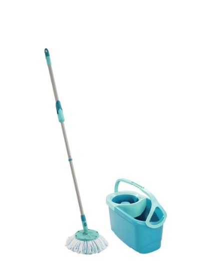 Poza cu Set galeata cu storcator si mop telescopic Leifheit Clean Twist Ergo