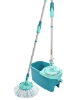 Poza cu Set galeata cu storcator si mop telescopic Leifheit Clean Twist Ergo