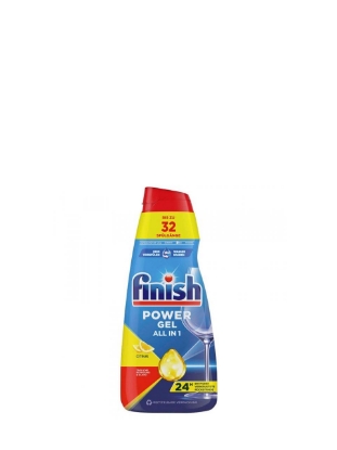 Poza cu Finish Power All In 1 Citrus, gel pentru masina de spalat vase, 650 ml