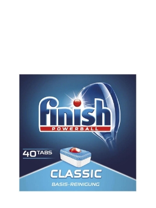Poza cu Finish Classic, tablete pentru masina de spalat vase, 40 buc