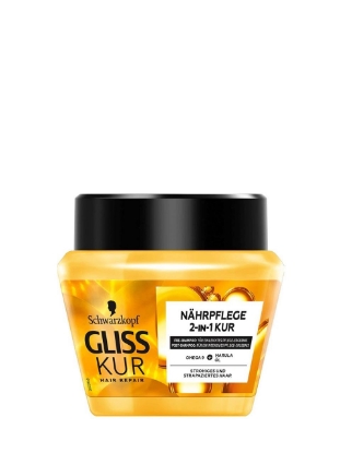 Poza cu Gliss Kur Omega Marula 2in1, ulei hranitor, 300 ml