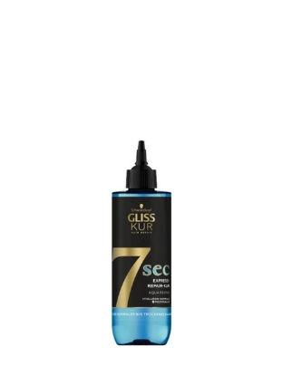 Poza cu Gliss Kur 7Sec Express Aqua Revive, tratament par, 200 ml