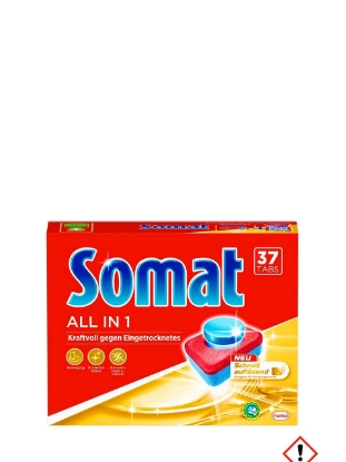 Poza cu Somat All In 1, capsule masina de spalat vase, 37 buc