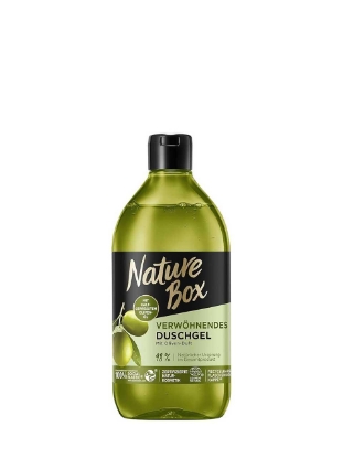 Poza cu Nature Box Olive Oil, gel de dus, 385 ml