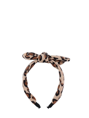 Poza cu Touch Of Beauty Hairband Animal Print, banda par
