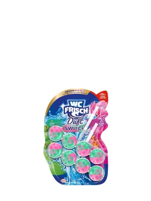 Poza cu WC Frisch Green Apple & Water Lily, odorizant pentru toaleta, 2 x 50 g