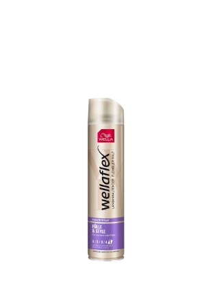 Poza cu Wellaflex Full & Style 5, spray fixativ, 250 ml