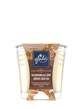 Poza cu Glade Marshmallow & Irish Cream, lumanare parfumata, 129 g