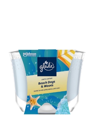 Poza cu Glade Beach & Waves, lumanare parfumata, 224 g