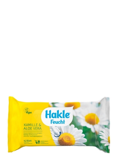 Poza cu Hakle Camomille & Aloe, servetele umede, 42 buc