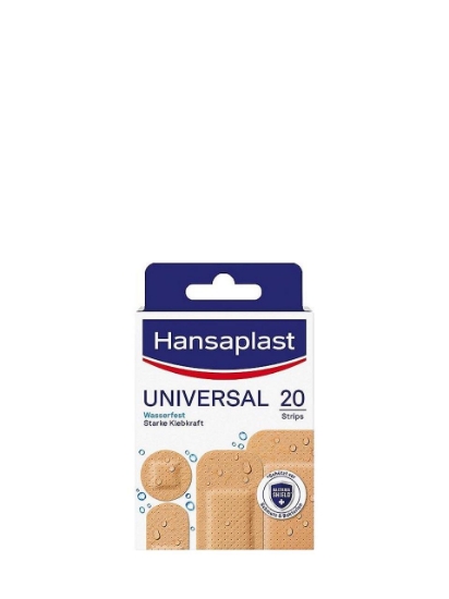 Poza cu Hansaplast Universal Waterproof, plasturi, 20 buc