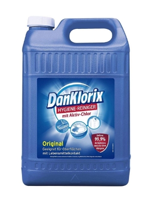 Poza cu DanKlorix Original Hygiene Cleaner, detergent igienic cu clor activ, 5 L
