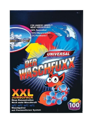 Poza cu Der Waschfuxx Universal, detergent pudra universal pentru rufe, 100 spalari, 6.5 kg