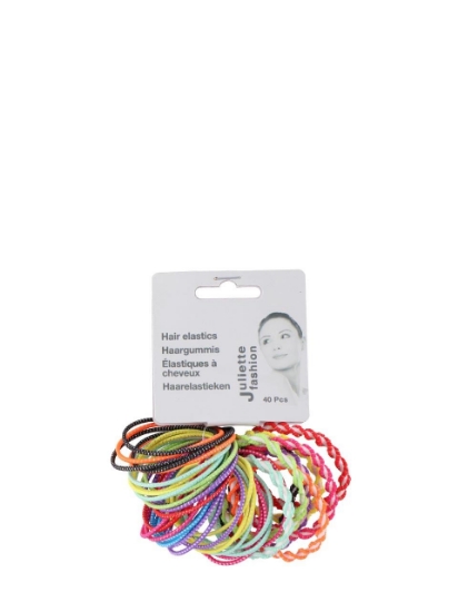 Poza cu Juliette Fashion, elastice pentru par, 40 buc