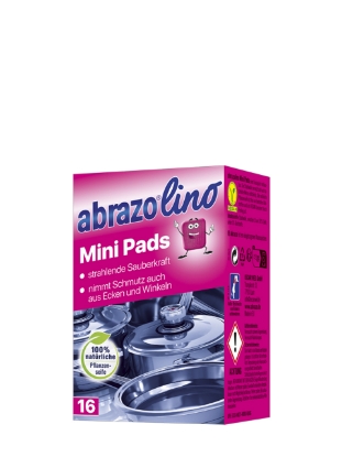 Poza cu Abrazo Lino Mini Pads, bureti de curatare, 16 buc