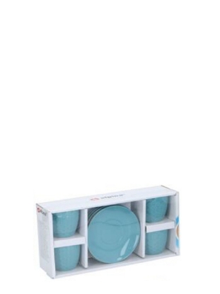 Poza cu Alpina Cup & Saucer Set, set cesti si farfurii, 8 piese