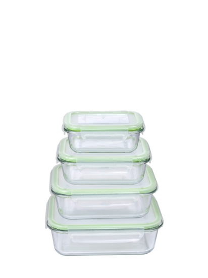 Poza cu Alpina Food Container, set caserole, 4 piese