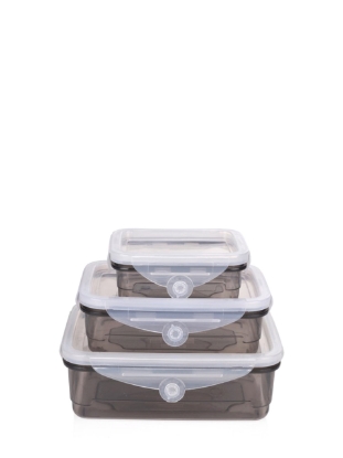 Poza cu Alpina Food Storage Box, set caserole, 3 piese