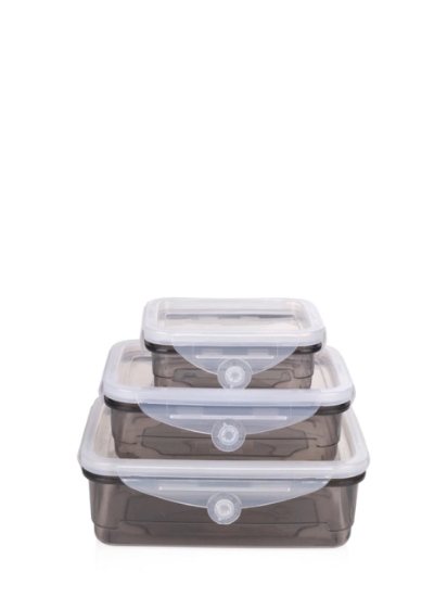 Poza cu Alpina Food Storage Box, set caserole, 3 piese