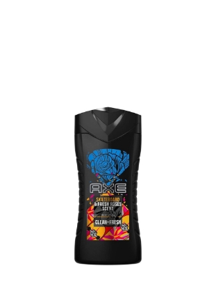 Poza cu Axe Skateboard & Fresh Roses, gel de dus 3-in-1, 250 ml