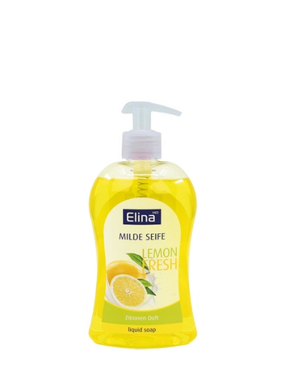 Poza cu Elina Lemon Fresh, sapun lichid cu dozator, 500 ml