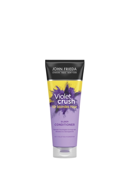 Poza cu John Frieda Violet Crush, balsam pigment violet pentru par blond, 250 ml