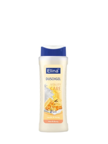Poza cu Elina Vanilie & Miere, gel de dus, 300 ml