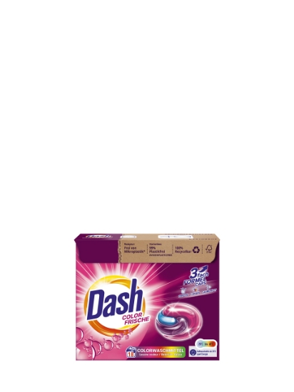 Poza cu Dash Color Fresh, detergent capsule pentru rufe colorate, 18 spalari