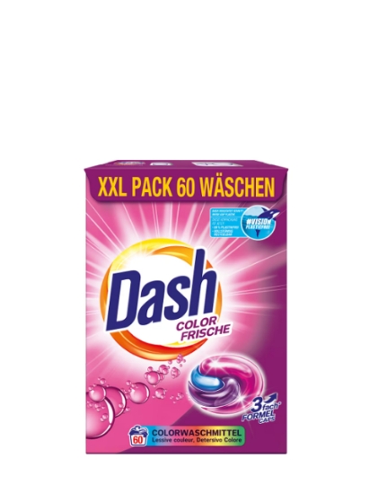 Poza cu Dash Color Fresh, detergent capsule pentru rufe colorate, 60 spalari