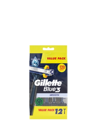 Poza cu Gillette Blue 3, aparat de ras de unica folosinta, 12 buc