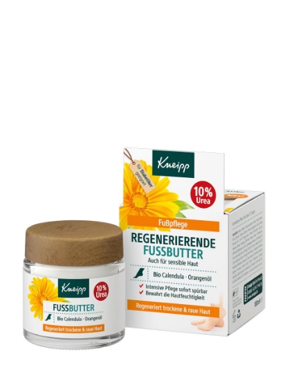 Poza cu Kneipp, crema pentru picioare cu extract de galbenele, 100 ml