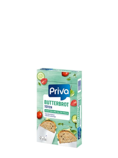 Poza cu Priva, pungi pentru sandwich, 100 buc