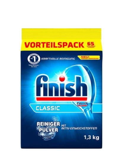 Poza cu Finish Calgonit Classic, detergent pudra pentru masina de spalat vase, 1.3 kg