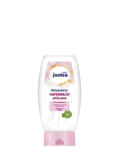 Poza cu Joolea Natura, balsam cu lapte de ovaz pentru par sensibil, 250 ml