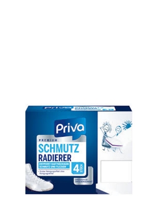 Poza cu Priva, burete magic pentru pete, 4 buc