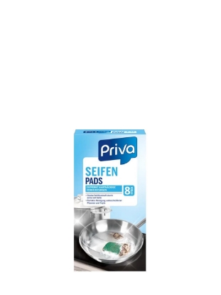 Poza cu Priva, bureti abrazivi cu sapun integrat, 8 buc