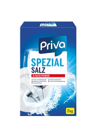 Poza cu Priva, sare pentru masina de spalat vase, 2 kg