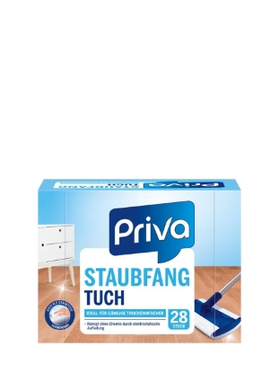 Poza cu Priva, lavete electrostatice pentru curatarea podelelor, 28 buc