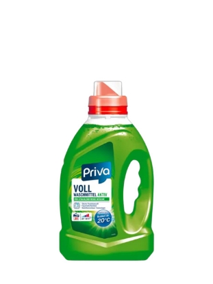Poza cu Priva Vollwaschmittel Aktiv, detergent lichid pentru rufe albe, 20 spalari, 1.1 L