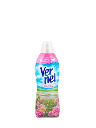 Poza cu Vernel Wild Rose, balsam de rufe, 39 spalari, 900 ml