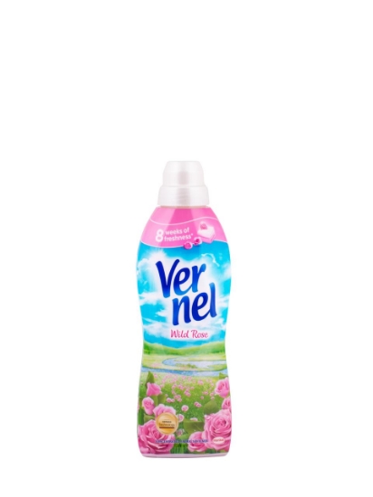 Poza cu Vernel Wild Rose, balsam de rufe, 39 spalari, 900 ml