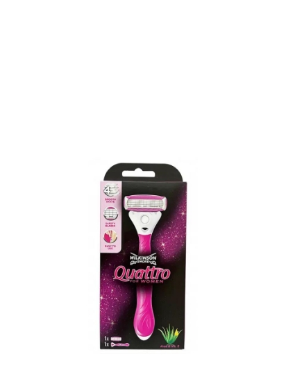 Poza cu Wilkinson Sword Quattro for Women, aparat de ras, 1 buc
