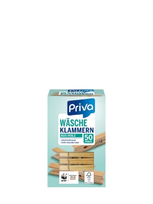 Poza cu Priva, carlige pentru rufe, 50 buc