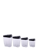 Poza cu Alpina Set Recipiente Alimente, 4 piese
