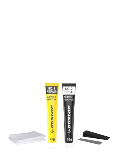 Poza cu Dunlop Kit Reparatie Zgarieturi Auto, 9 piese