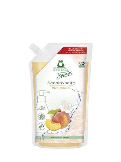 Poza cu Frosch Floare de Piersic, rezerva sapun lichid, 500 ml