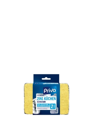 Poza cu Priva 2-in-1, burete, 2 buc