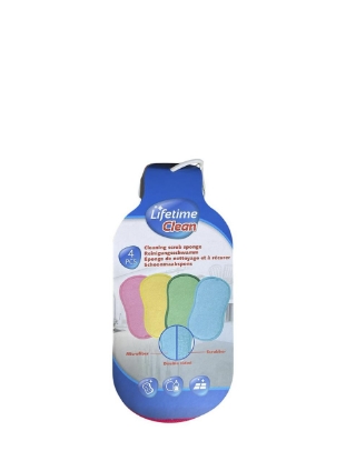 Poza cu Lifetime Clean, burete de curatare, 4 buc