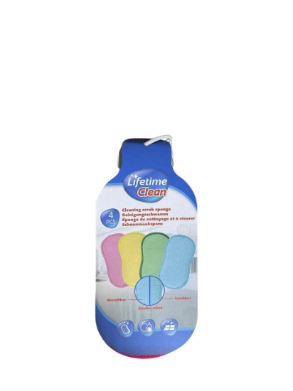 Poza cu Lifetime Clean, burete de curatare, 4 buc
